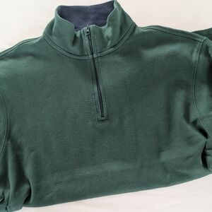 Vineyard Vines Forest Green Quarter Zip
